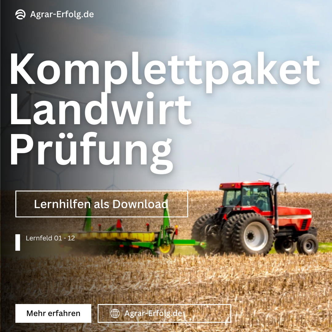 Prüfungsvorbereitung Landwirt – Fachstufe I & II Komplettpaket